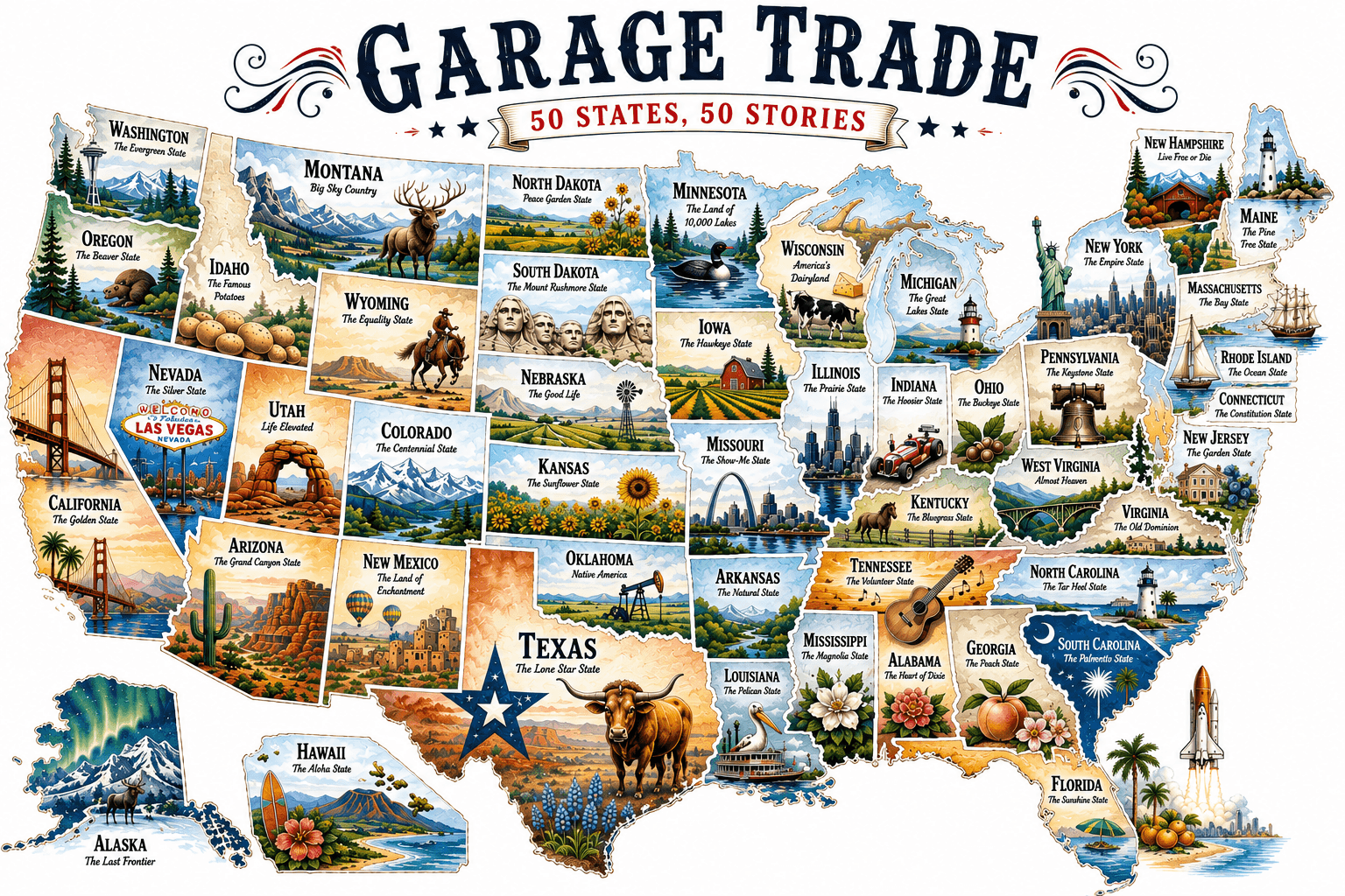 Garage Trade — 50 states, 50 stories